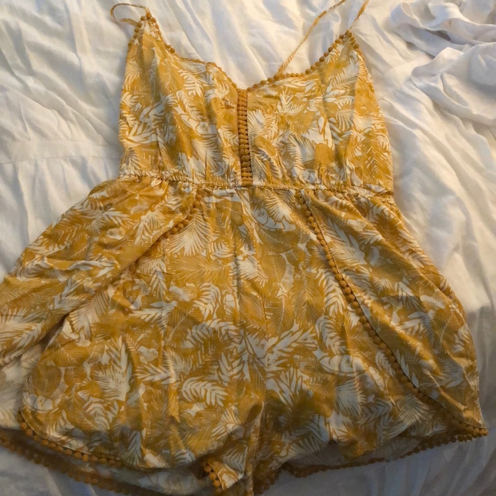 Yellow romper